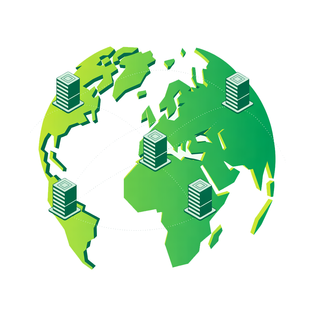 Klearcom Global Map - Website Image